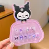 Adesivos de Unha Sanrio para Crianças, Arte de Unha Fofa e Divertida, Peças de Unha para Estudantes, Peças de Unha Doces, Unhas Vestíveis para Crianças