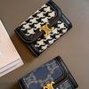 Porta-Cartões Feminino High-End, Luxuoso e Prático, Pequeno, Exquisito, Ultrafino, Popular, Luxo Acessível Ins, Vários Compartimentos para Cartões, Design de Nicho de Celebridade da Internet