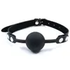 Acessórios Sexys para Props Garganta Profunda Silicone Forçado Mordaça Bucal Bola Bucal Treinamento Sexual de Casal Brinquedos Auxiliares Produtos Sexuais para Adultos