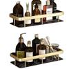 Estante de Almacenamiento con Ventosa para Pared sin Perforaciones para Baño, Montado en la Pared, para Baño, Inodoro, Lavabo, Estante de Almacenamiento de Cocina