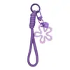 Colgante de Florcita Linda Correa para Teléfono Móvil Correa de Muñeca Estilo Deportivo Llavero Accesorio Funda de Teléfono Adorno Pequeño DIY