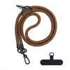 Goma para cordón de teléfono móvil de 10 mm de grosor, cuerda ajustable en diagonal, clip para teléfono móvil, cordón anti-pérdida, cordón para cuello