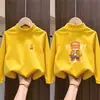 Roupa de Baixo Infantil Gola Alta Meia Outono/Inverno Novo Estilo Veludo Alemão Roupas de Outono para Meninos Top de Manga Longa Quente e Versátil para Crianças de Meia-Idade a Mais Velhas