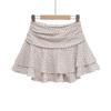 Roupas Femininas Europeias e Americanas Transfronteiriças Verão 2025 Novo Saia Ruffle de Três Cores Emagrecedora de Cintura Alta 4764500