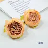 Flor Artificial Redonda Peônia Pequena Antiga Dinastia Han Adorno de Cabeça Bandeira Cabeça Produção Chapéu de Formatura Caixa de Flores Decorativa Pacote de Materiais com Flores