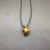 Colgante de piedra amorfa amatista en polvo natural no en las reglas Joyería de collar con cordón de cuero DIY de cristal