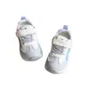Zapatos para Niños Pequeños 2026 Primavera y Otoño Zapatos Unisex para Bebé Suela Suave Zapatos Casuales Niños Pequeños Zapatos Blancos Zapatos Deportivos Transpirables