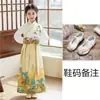 Pintura a Tinta de Montanha Infantil Hanfu Meninos e Meninas Guoxue Clássicos de Três Caracteres Traje Antigo Alunos Cerimônia de Abertura Livro Roupas de Performance Infantil