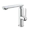 Grifo de lavabo caliente y frío de acero inoxidable 304 transfronterizo para baño, lavabo de encimera, lavamanos y fregadero