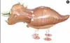 Nuevo Globo de Película de Aluminio de Dinosaurio Caminante Lindo Serie de Dinosaurios Pequeños Jurásicos Globo de Helio Juguete para Niños Fiesta