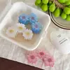 YHJ Accesorios para el Cabello Nuevo Clip para el Cabello de Flor de Margarita Fresca para Niñas, Pinza de Tiburón Estampada Colorida, Accesorio para el Cabello Dulce y Elegante