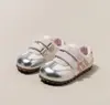 Zapatos Infantiles Forrest Gump Versión Coreana Primavera y Otoño Zapatos Casuales Antideslizantes de Suela Suave para Niñas Tenis de Cuero Versátiles para Niños