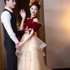 Nuevo Vestido de Brindis Cheongsam Estilo Chino para Novia 2026 Nuevo Vestido de Boda para Compromiso Femenino Vestido de Princesa de Alta Gama Banquete de Bienvenida