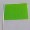 Bandeirinhas Coloridas Pequenas para Venda no Atacado para Eventos Esportivos de Jardim de Infância, Bandeiras de Mão, Bandeirinhas Triangulares Coloridas para Acenar, Bandeiras Vermelhas para Acenar