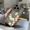 Diseño Sencillo de Lirio del Valle Adecuado para Funda de Teléfono iPhone 17 Pro Max, Apple 14/15 Agujero Fino 16 Transparente 13 Nicho