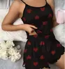 Comercio Exterior Europeo y Americano Estampado Primavera y Otoño Todas las Estaciones Al por Mayor Pijama Conjunto de Dos Piezas Estampado de Leopardo Lencería Sexy Ropa de Casa para Mujeres