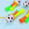 Accesorios para Animación de Eventos Deportivos Cuerno de Fútbol Silbato Infantil Juguete Fiesta de Animación Estudiantil Soporte