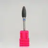Nuevo Modelo de Comercio Exterior Broca de Cerámica Negra para Uñas para Eliminar Esmalte de Uñas, Piel Muerta y Callosidades Duras, Cabezal de Lijado Cónico de Cerámica Negra