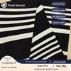 Spot Novo Computador Quarto Livre Tecido Moda Listras Largas Verão Masculino e Feminino Camisetas Tops Roupas Tecido