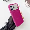 Funda para Teléfono Móvil Adecuada para Iphone17Promax Silicona Líquida Dos Tonos Succión Magnética Apple 16 Anticaídas 15 Cubierta Protectora 14