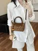 Bolso cruzado para mujer, bolso de mano casual de lunares, bolso de hombro grande de moda Henggeng, bolso cruzado para el trabajo