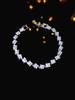 Europa e Estados Unidos explosivos transfronteiriços senso de alto nível super flash pulseira de diamantes completa design de nicho feminino temperamento joias de zircônia atacado