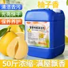 Limpiador de pisos sabor Yuzu, potente removedor de manchas, tamaño comercial botella grande, Pomelo Miel Roja, fragancia para trapeador, líquido de aroma duradero