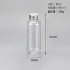Garrafa Plástica com Tampa de Alumínio para Pet 400ml Boca 38 Garrafa Plástica Néctar de Choupo Transparente Descartável Garrafa para Dispensar Bebidas