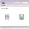 6*8mm Cristal de Rocha de Cinco Passos Diamante de Cristal K9 Retangular Ângulo Reto Acessórios Explosivos Vidro Joias para Nail Art Diamante para Nail Art Atacado