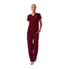 Conjunto de ropa de trabajo elástica de secado rápido con estampado Temu, uniformes médicos para hospitales ortopédicos, hecho a medida con logotipo y marca