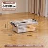 Caja de Almacenamiento para el Hogar de Gran Capacidad para Ropa y Edredones, Sala de Estar, Dormitorio, con Tapa y Ruedas, Caja de Almacenamiento para Artículos Varios y Juguetes