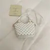 Bolso de Hombro Cesta Estilo Fresco de Lunares Transfronterizo para Mujer 2026 Nuevo Bolso de Mano de Moda Tendencia Bolso Cruzado de Nicho