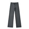 2557-2025 Novas Calças Femininas Estilo Europeu e Americano Garota Popular Cintura Alta Perna Reta Perna Larga Sexy Mais Fáceis de Combinar Calças Esportivas Casuais