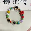 Lote de Pulseiras de Jingdezhen Pulseira Cerâmica Ano Novo Barraca Joias Casal Artístico Estilo Mori Estilo Fresco para Homens e Mulheres