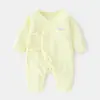 Roupas para Bebê Recém-Nascido Outono e Inverno Algodão Puro Sem Costura Harper Roupas de Monge para Recém-Nascidos Pijamas para Meninos e Meninas Macacão de Bebê Primavera e Outono