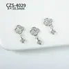 Accesorios Populares para Uñas con Borlas de Aleación y Pedrería, Mariposa Corazón Plateada Súper Brillante de Lujo Ligero, Accesorios de Uñas Portátiles al por Mayor