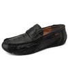 Zapatos de Frijol Primavera 2025 para Hombre Suela Suave Verano Transpirables Pulpo Zapatos de Hombre Británico Perezoso Slip-on Zapatos Casuales