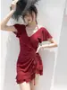 Roupa de Banho Feminina Conservadora e Elegante para Fontes Termais Transfronteiriças do Sudeste Asiático, Roupa de Banho Estilo Saia que Cobre a Barriga, Ligeiramente Plus Size, Atacado e Dropshipping