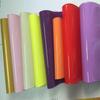 Suministro de fábrica al contado de pegamento de luz de color PVC espejo de 0,8 mm pegamento de luz de color bolso de tela
