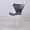 Nordic ins Simple Chair Home Encosto Cadeira de jantar Cadeira de ferro Banqueta European Casual Restaurant Ant Cadeira de encosto