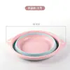 Bacia de lavagem grande dobrável para uso doméstico, dormitório estudantil, bacia pequena para bebê, bacia de lavanderia dobrável portátil para viagem