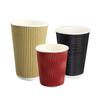 Vasos de Papel Corrugado, Vasos de Agua, Vasos para Té de Leche y Café, Exportación al por Mayor, Vasos Biodegradables para Bebidas Calientes, Papel Kraft, Resistentes a Altas Temperaturas