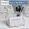 Porta bolígrafos transparente de acrílico de gran capacidad para niños, niñas y estudiantes de primaria, Caja organizadora de papelería para escritorio, Estante de almacenamiento con alto valor estético