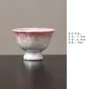 Caneca de Chá Miyen Cerâmica Esmaltada Cristal de Luxo Leve com Pé Alto para Uso Doméstico, Caneca de Chá Feminina com Boca Floral, Conjunto de Chá Kung Fu, Xícara do Mestre