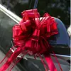 Arreglo de Boda al por Mayor Decoración de Coche de Boda Caja de Regalo Lazo Floristería de Bodas Flor de Cinta de Flor Dibujada a Mano Bola de Flor Tamaño Grande