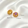 Retenção de Cor Alta Método Antigo Areia Dourada Diamante Incrustado em Ouro Contas Espaçadoras com Contas Pingente Solto DIY Manual Pulseira Pingente de Franja Acessórios