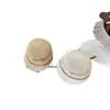 Chapéu de Palha Infantil com Proteção Solar Estilo Coreano, Chapéu Bico de Pato Vazado Estilo Britânico para Meninos e Meninas, Chapéu de Praia para Crianças na Moda