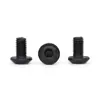 Tornillos de Acero Inoxidable 304 Chapado en Negro Iso7380 Cabeza Semiredonda Allen M2-M5 Tornillos para Máquina Cabeza Cilíndrica Allen
