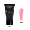 Cola de extensão de nail art suporte UV sólido sem papel Extensão rápida Cola modelo de cristal cola de cristal de fototerapia de unhas 15ml
