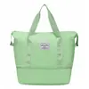 Bolsa de Viaje Expandible de Gran Capacidad, Cubierta Conveniente, Maleta de Ruedas, Viaje de Negocios de Corta Distancia, Bolsa de Tela Oxford para Mujeres Embarazadas